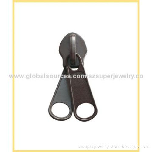 Bag metal slider